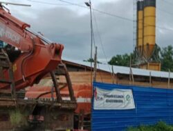 Diduga Beroperasi Tanpa IPPJ, Kontraktor Beton Proyek Jalan Adipura–Rahabangga Langgar Aturan