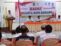 KONI Konawe Mantapkan Pembinaan Atlet Jelang Porprov Sultra 2026 di Bombana