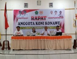 KONI Konawe Konsolidasi Hadapi Porprov Sultra 2026, SYU Ditunjuk Ketua Tim Porprov dan Ketua Harian