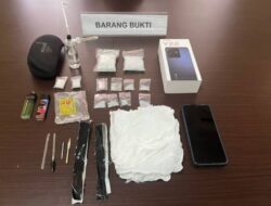 Satresnarkoba Polres Kolut Ringkus ASN dengan 90 Gram Sabu