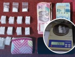 Pengedar Sabu Dibekuk Dini Hari di Kolaka Utara, Polisi Amankan 2,9 Gram Sabu