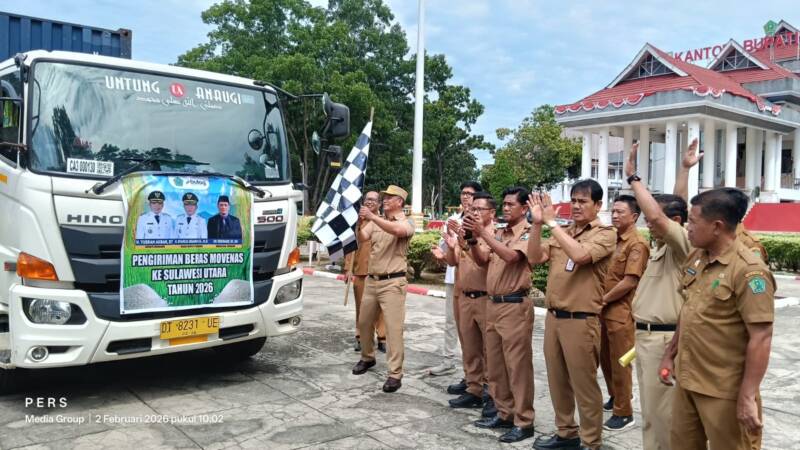 Konawe Kirim 2.000 Ton Beras ke Sulawesi Utara, Dukung Ketahanan Pangan Nasional