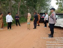 Warga Desa Watusa Usulkan Rabat Jalan, Ketua DPRD Konawe Langsung Tinjau Lokasi