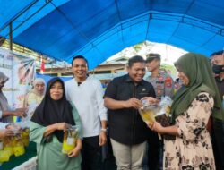 Bupati Konawe Ikuti GPM Nasional, Pasar Asinua Jadi Pusat Pengendalian Inflasi Jelang Ramadan–Idul Fitri 2026