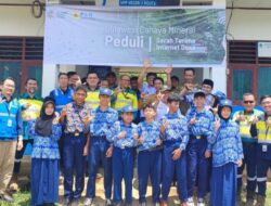 PT Sulawesi Cahaya Mineral Hadirkan Internet Desa Gratis di Lalomerui, Buka Akses Digital 300 Km dari Pusat Konawe