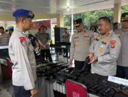 Polda Sultra Periksa Senjata Api Personel, Perketat Pengawasan dan Cegah Penyalahgunaan