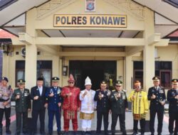 Kapolda Sultra dan Forkopimda Kunjungi Polres Konawe, Tekankan Stabilitas Kamtibmas dan Perangi Hoaks