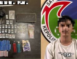 Polres Konawe Tangkap Pemuda di Toriki, Sita Sabu Lebih dari 8 Gram Siap Edar