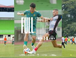 Gol Penalti Jadi Pembeda, Persekat Tegal Taklukkan Unaaha FC 1-0 di Laga Uji Coba