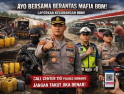 Polres Konawe Ajak Warga Bersatu Berantas Mafia BBM, Soroti Modus Kecurangan di SPBU