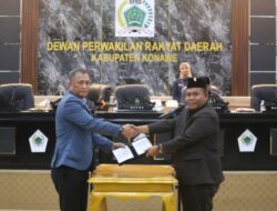 DPRD Konawe Serahkan Rekomendasi LKPJ 2025, Soroti Pelayanan Publik hingga Infrastruktur