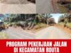 Jalan 45 Km di Routa Dibangun Kolaborasi Desa dan Perusahaan, Masyarakat Rasakan Dampak Nyata