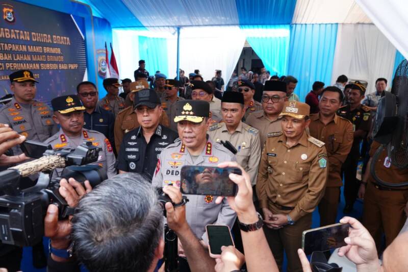 Wakapolri Resmikan Pertapakan Mako Brimob di Sultra, Hibah Lahan Perkuat Keamanan dan Investasi Daerah