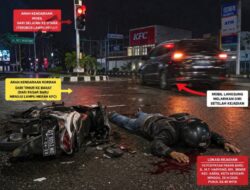 Dugaan Tabrak Lari di Perempatan Pasar Baru Kendari, Pengendara Motor Tewas