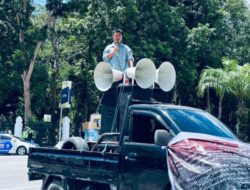 Diduga Korupsi Dana Desa, Massa Demo dan Laporkan Kepala Desa Aopa ke Kejati dan Polda Sultra