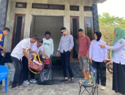 Legislator Konawe Kristian Tandabioh Salurkan Santunan bagi Korban Kebakaran di Tongauna Utara