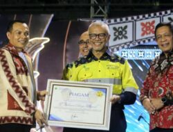 Berperan di Balik Pertumbuhan Ekonomi Daerah, PT SCM Raih Penghargaan di HUT Konawe ke-66