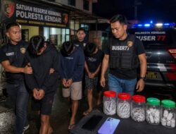 Tim Buser77 Polresta Kendari Bongkar Kasus Pencurian, Tiga Pelaku Diamankan