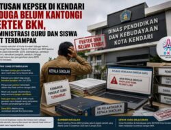 Ratusan Kepsek di Kendari Diduga Belum Kantongi Pertek BKN, Administrasi Guru dan Siswa Ikut Terdampak