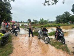 Curah Hujan Tinggi Picu Banjir di Sejumlah Wilayah Konawe, Polres Turun Langsung Lakukan Monitoring