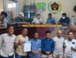 Sejarah Baru di Bumi Sorume, PWI Kolaka Timur Resmi Terbentuk