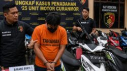 Diduga Jadi Penadah Motor Curian, Pria di Kendari Ditangkap Polisi Bersama 25 Barang Bukti Curanmor