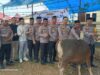 Idul Adha 1447 H, Polres Konawe Sembelih 13 Sapi dan 1 Kambing Kurban, Dua Ekor Bantuan Kapolri