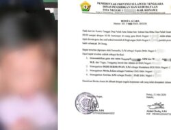 Diduga Terlibat Perselingkuhan, Dua Guru SMA Negeri di Konawe Dinonaktifkan Sementara