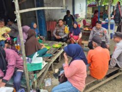 Jum’at Curhat di Pasar Asinua, Warga Keluhkan Narkoba dan Knalpot Brong ke Satbinmas Polres Konawe