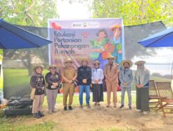 ANTAM Dorong Ketahanan Pangan Keluarga, Warga Desa Mowundo Dilatih Manfaatkan Pekarangan Rumah