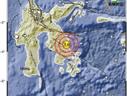 Gempa Magnitudo 3,0 Guncang Konawe Utara, BMKG Pastikan Tidak Berpotensi Tsunami