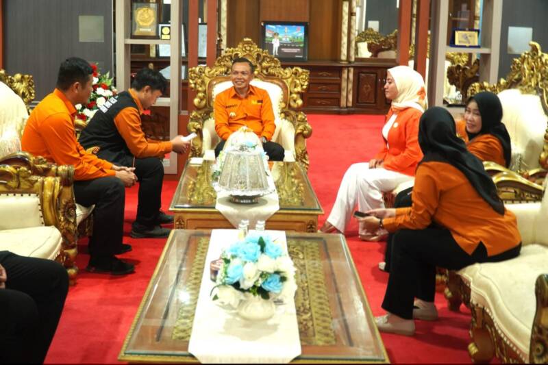Bupati Yusran Akbar Jadi Responden Pertama Sensus Perekonomian 2026 di Konawe
