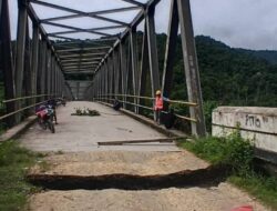 Jembatan Konawe Hulu Longsor, Akses Konawe–Kolaka Timur Lumpuh Sementara