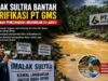 IMALAK Sultra Bantah Klarifikasi Terkait Video Sungai Keruh, Desak Investigasi Dugaan Pencemaran di Desa Ulu Sawa