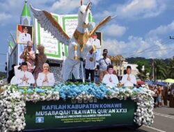 Pembukaan MTQ XXXI Sultra di Konawe Berlangsung Meriah, Ribuan Peserta dan Kafilah Semarakkan Pesta Syiar Islam