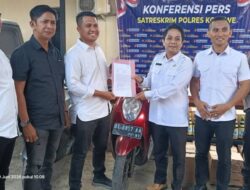 Operasi Pekat Anoa 2026 Berakhir, Polres Konawe Serahkan Barang Bukti Kendaraan ke Pemilik Secara Gratis