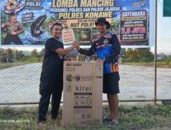 Semarak HUT Bhayangkara ke-80, Kapolres Konawe Gelar Lomba Mancing Pererat Kebersamaan Personel