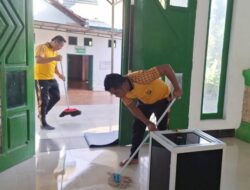 Sambut Hari Bhayangkara ke-80, Polres Konawe Utara Gelar Bakti Religi di Masjid dan Gereja