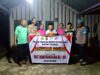 Peringati HUT Bhayangkara ke-80, Polsek Tongauna Tabur Bunga dan Salurkan Bantuan Sembako kepada Warga