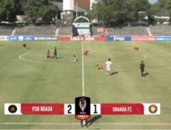 Unaaha FC Takluk 1-2 dari PS Ngada di Laga Perdana Delapan Besar, Gol Injury Time Buyarkan Asa Laskar Anoa