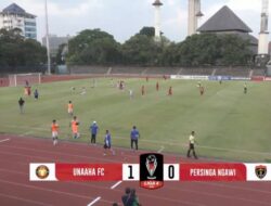 Unaaha FC Jaga Asa ke Semifinal dan Promosi Liga 3 Nusantara Usai Tumbangkan Persinga 1-0