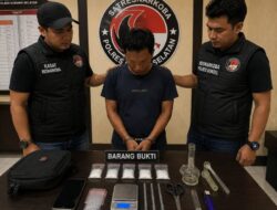 Satresnarkoba Polres Konsel Tangkap Terduga Pengedar Sabu di Landono, Sita 7,95 Gram Barang Bukti