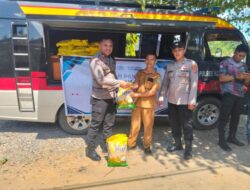 Polres Konawe Salurkan 2 Ton Beras Lewat Gerakan Pangan Murah, Ringankan Beban Warga dan Tekan Inflasi