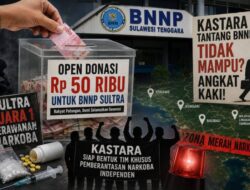 KASTARA Luncurkan “Open Donasi Rp50 Ribu” untuk BNNP Sultra, Tantang Bentuk Tim Independen Berantas Narkoba