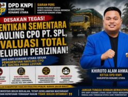 KNPI Konawe Utara Desak Penghentian Sementara Hauling PT SPL dan Evaluasi Total Seluruh Perizinan