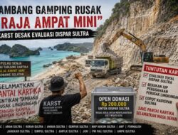 KARST Desak Gubernur Evaluasi Dispar Sultra, Soroti Kerusakan “Raja Ampat Mini” Akibat Tambang Gamping