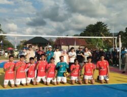 Dukung Karang Taruna Cup I, PT ANTAM UBPN Konawe Utara Perkuat Pembinaan Atlet dan Generasi Muda