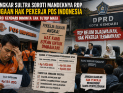 JANGKAR Sultra Soroti Mandeknya RDP Dugaan Hak Pekerja KCU Pos Indonesia, DPRD Kendari Diminta Tak Tutup Mata