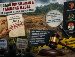 KOMPI Desak APH Usut Dugaan IUP “Siluman” dan Aktivitas Tambang PT MUS di Kawasan HPK Konawe Utara