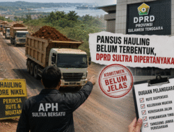 Pansus Hauling PT ST Nikel Resources Belum Terbentuk, APH Sultra Bersatu Pertanyakan Komitmen DPRD Sultra